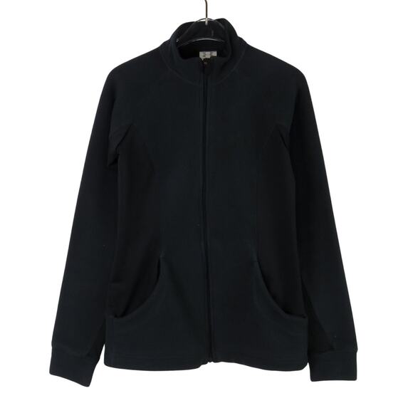 Under Armour Women's Black Fleece Zip Up Jacket Extra Small XS - Picture 1 of 7